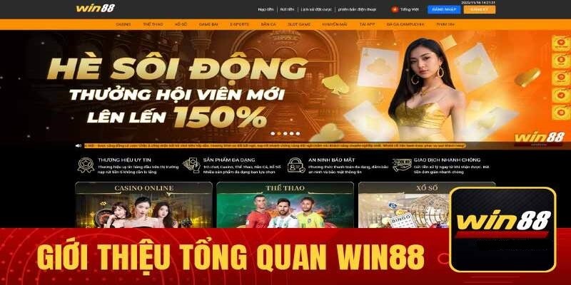 Trải Nghiệm Chơi Game Đỉnh Cao Tại Win88 - Khám Phá Thế Giới Giải Trí Mới